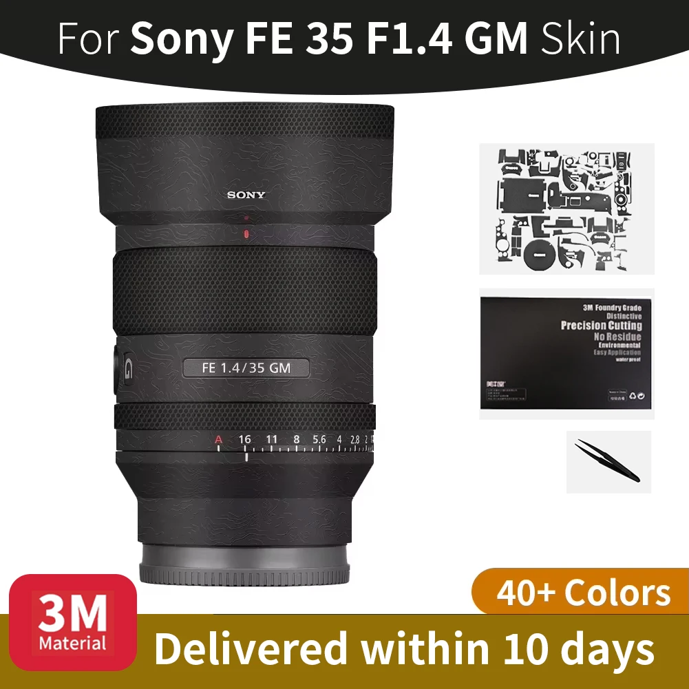 

Для Sony 35 мм 1 4 г м кожа Sony FE 35 мм F1.4 GM наклейка на объектив камеры против царапин наклейка на объектив камеры защитная пленка больше цветов