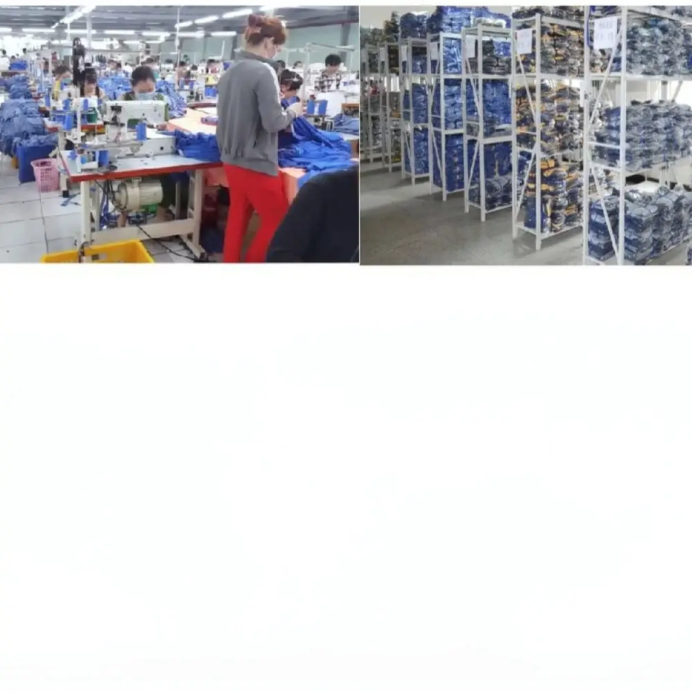 Heavy Duty Work Uniform Set Polyester Cotton Blend Breathable Technician Apparel For Workshop Maintenance Industrial Labor