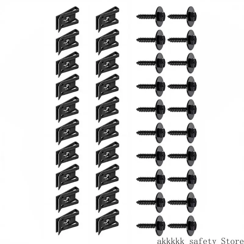 برغي عالمي XXFF مع تصميم مقاوم للاهتزاز ومشبك حماية الطين التلقائي بغسالة U