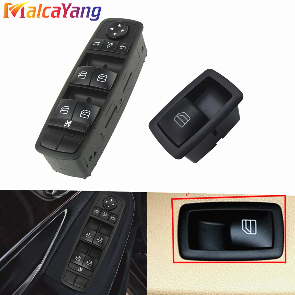 High Quality Car Master Power Window Switch For BENZ W164 GL320 GL350 GL450 ML320 ML350 ML450 R320 R350 A2518300290 A2518200310