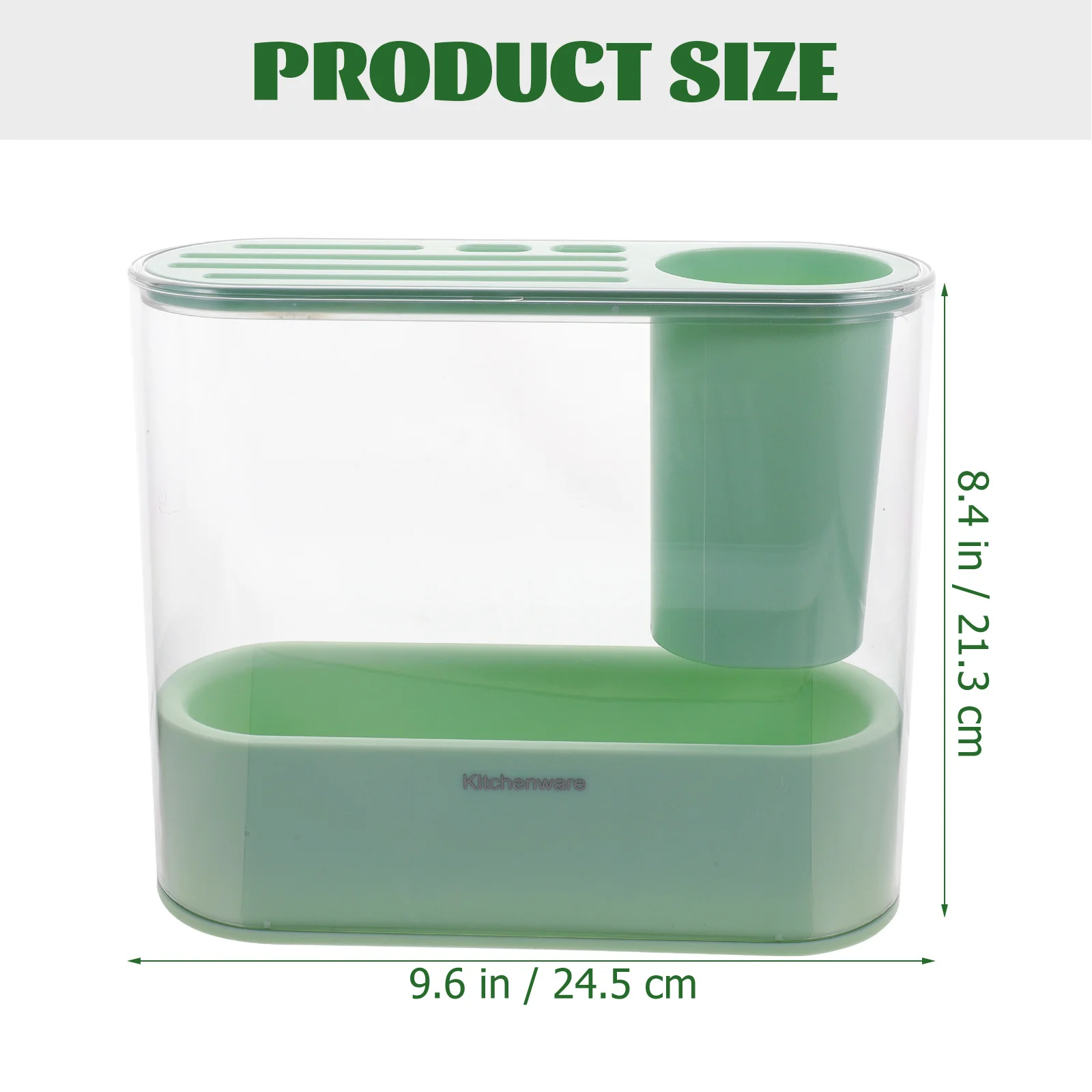 

Knife Holder Detachable Stainless Steel Kitchen Utensil Organizer Chopstick Rack Cutter Draining Stand Storage Box Cutlery