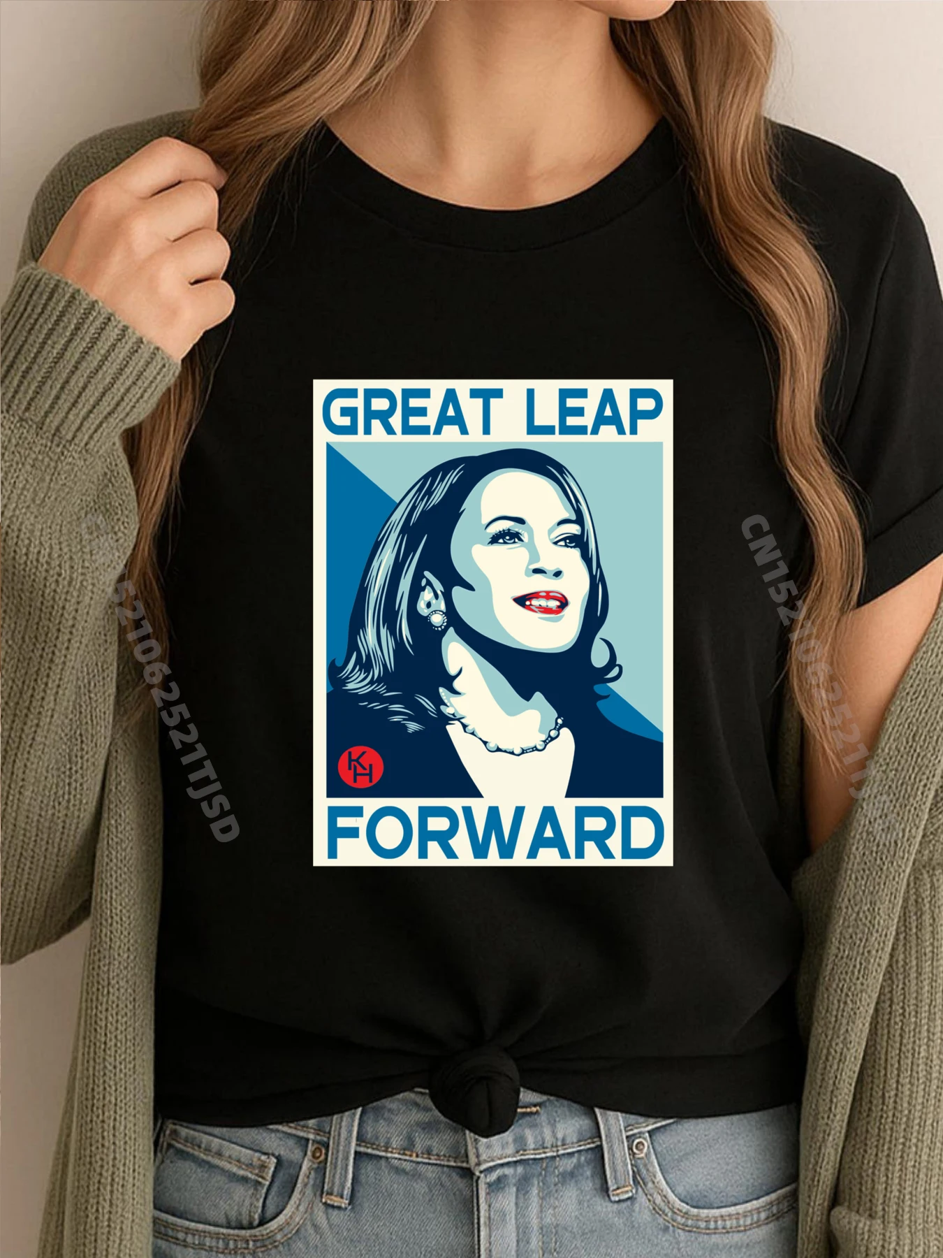 

Great Leap Forward Kamala Harris Forward Graphic T Shirts Mens Gifts