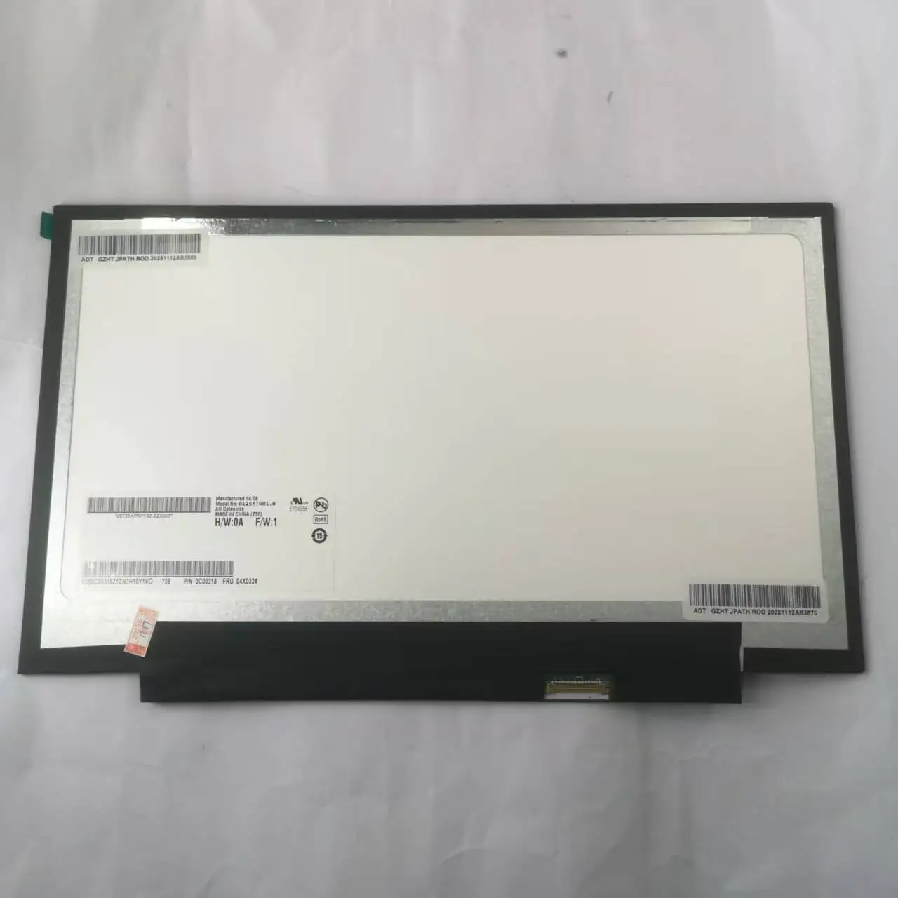 12.5'' Laptop LCD Screen Matrix For Lenovo Thinkpad X240 X240S X230S K2450 LP125WH2 TP H1 B125XTN01.0 HB125WX1-200 Display 30pin