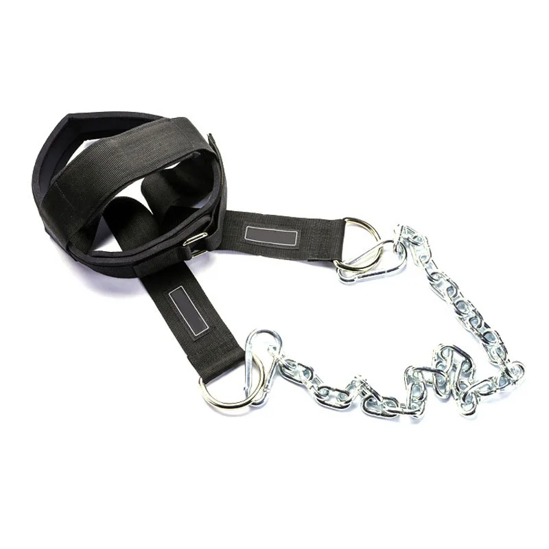 

Нейлоновые ремни для поднятия тяжестей, регулируемая шея, силовая тренировка, тренажерный зал, фитнес, подшипник веса, кепка из воловьей кожи