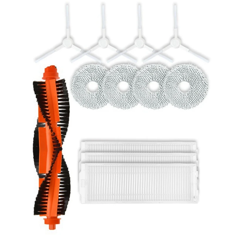 AGLH สําหรับ XIAOMI Mijia C101 อุปกรณ์เสริมหลักแปรงด้านข้าง HEPA FILTER Mop ฝุ่นหุ่นยนต์เครื่องดูดฝุ่นเปลี่ยนชิ้นส่วน