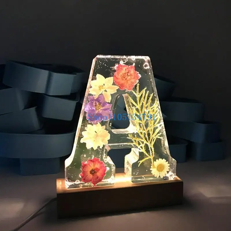 

98km Letter Resin Casting Molds DIY Jewelry Casting Mold Jewelry Craft Making Tools for Making Hanging Ornaments