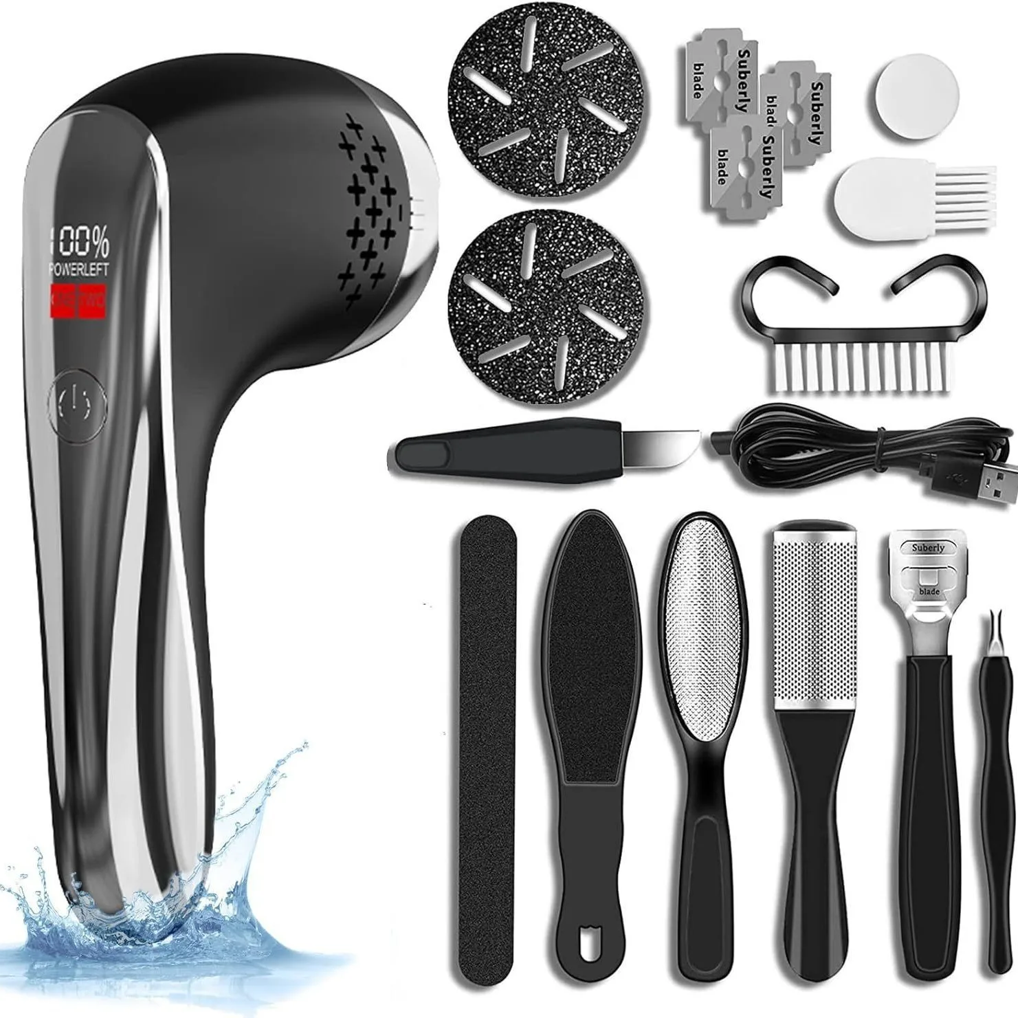 

LED Electric Foot Grinder Foot Care Tools