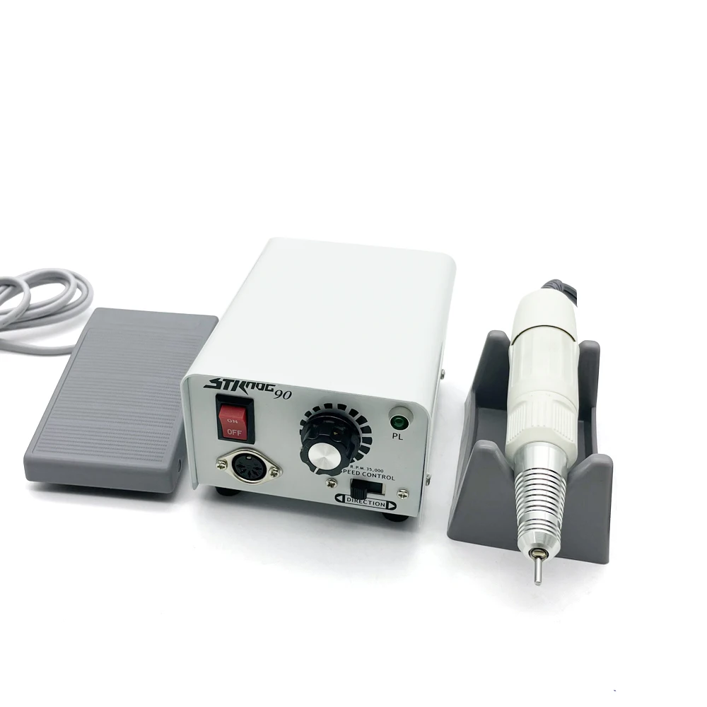 Forte 90 máquina de broca de unhas 35000 sde h20n cortadores de mão manicure elétrica broca de unhas fresagem manicure polonês arquivo de unhas