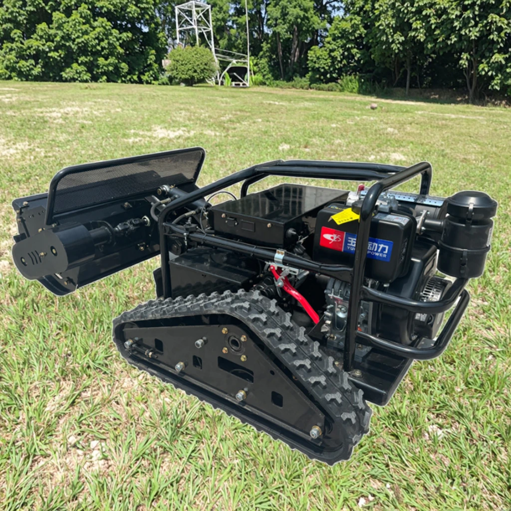 Direct Connect Diesel Tractor Intelligent Remote Control Automatic Crawler Design Straw Return Function Farm Machines Engine