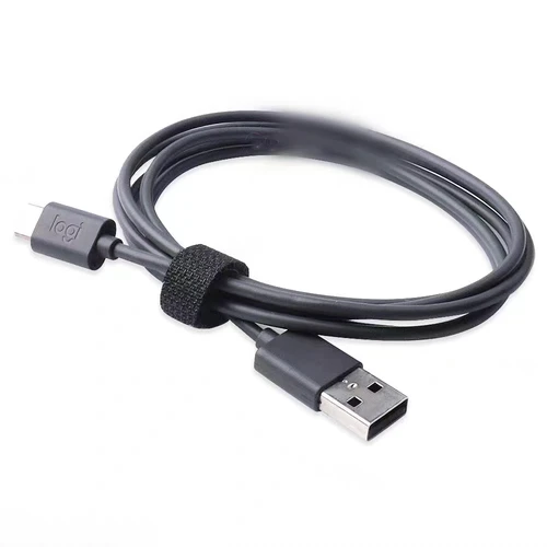 USB C-USB 충전 케이블, 로지텍 MX Anywhere 2 Master3 수직 마이크로 USB-USB 무선 마우스 데이터 충전 케이블, 1.3m 