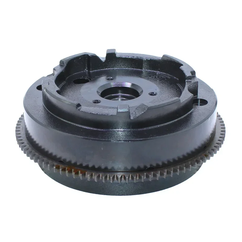 Outboard Motor with Front Electric Start Magnetic Flywheel 63V-85550-00 for Yamaha 2 Stroke 9.9-15 HP