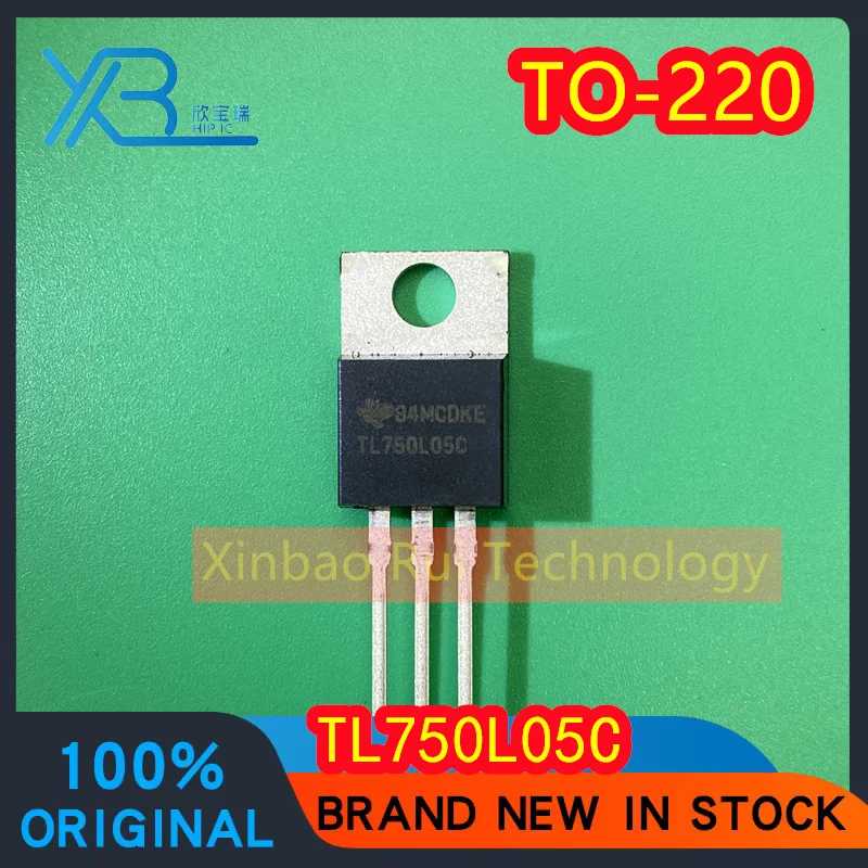 

TO-220 Voltage Regulator Chip IC, 100% Brand New and Original Electronics, TL750L05C, TL750L05, TL750L05CKC, 1 PC, 5 PCs