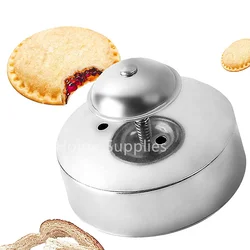 Sandwich Sealer Maker Food-Grade 304 Stainless Steel Sandwich Cutter Uncrustables Peanut Butter and Jelly Bread Kitchen Tool