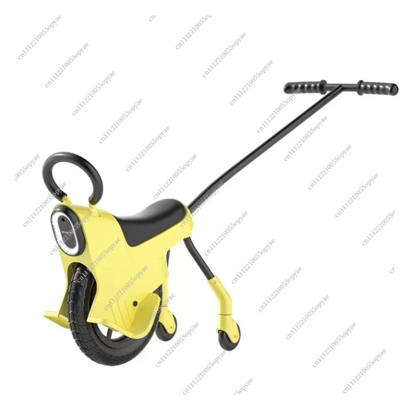 Unicycle with Auxiliary Wheels Outdoor Walker Trolley Light Travel Rolling Cart for Kids Camping Stroller