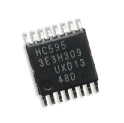 10pcs/lot MC74HC595ADTR2G 74HC595PW 74HC595 HC595 TSSOP-16 In Stock