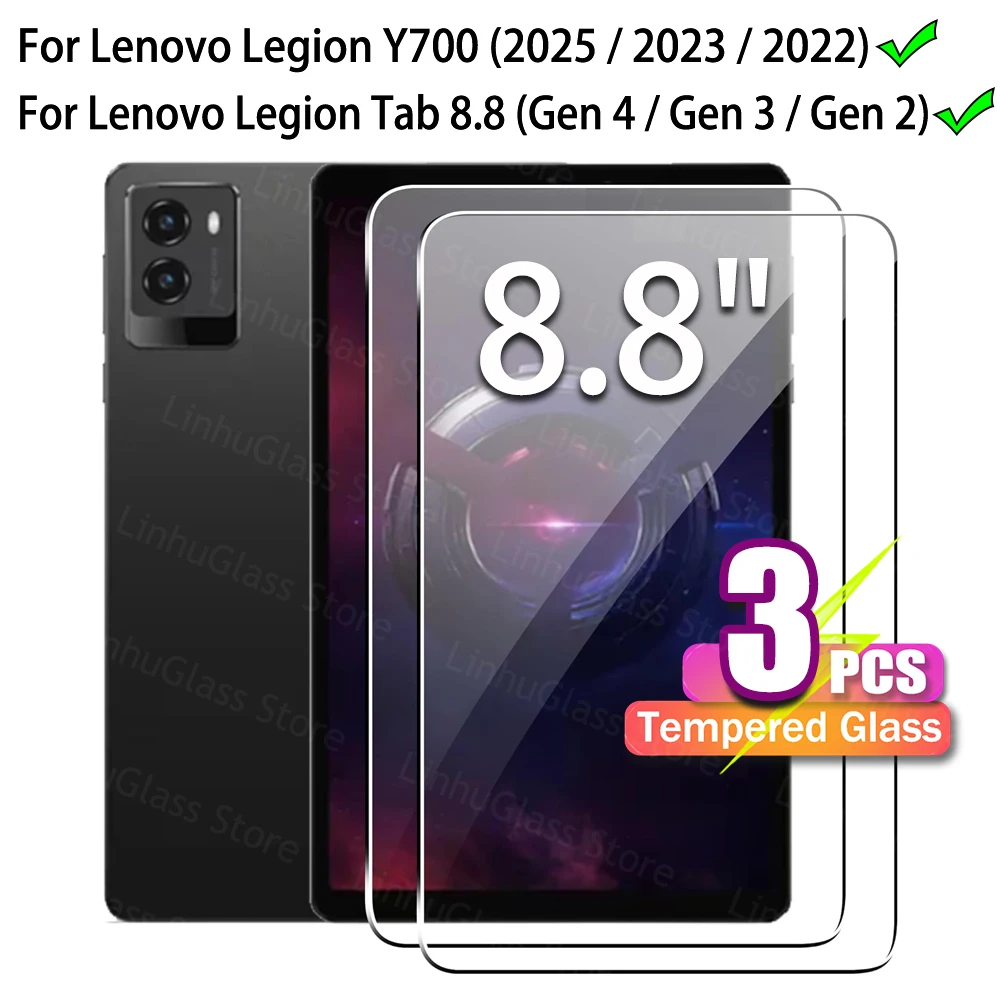 Protective Glass for Lenovo Legion Y700 (2025/2023/2022) LEGION TAB 8.8
