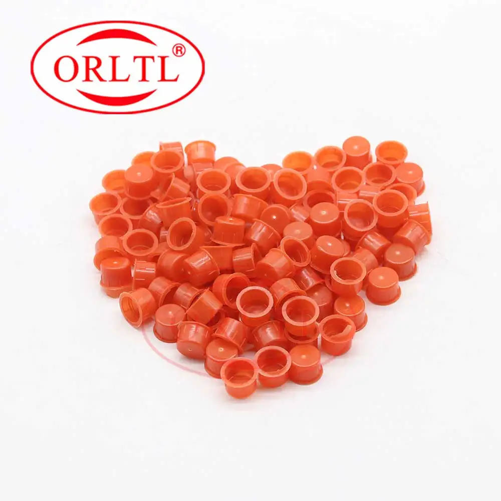 ORLTL Hot Plastic Spout Cap Injector Plastic Protection Size:12 mm and 14mm 100 pieces/bag for Denso Delphi Injector