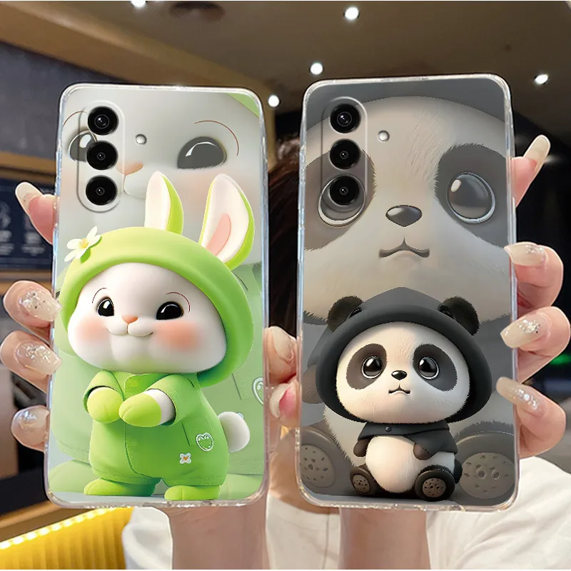 Beautiful Starry Sky Pattern Case For Samsung Galaxy A27 5G Anti-scratch Couple Shell For Samsung A27 5G Clear TPU Soft Cover