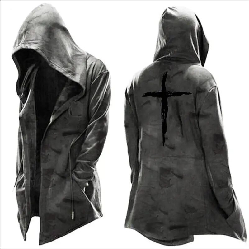 Men's Casual Hooded Sweatirt New Sle Simple Design Dstring Coat New Faion Autumn Cotton Comfortable Loose Fit Sweats...
