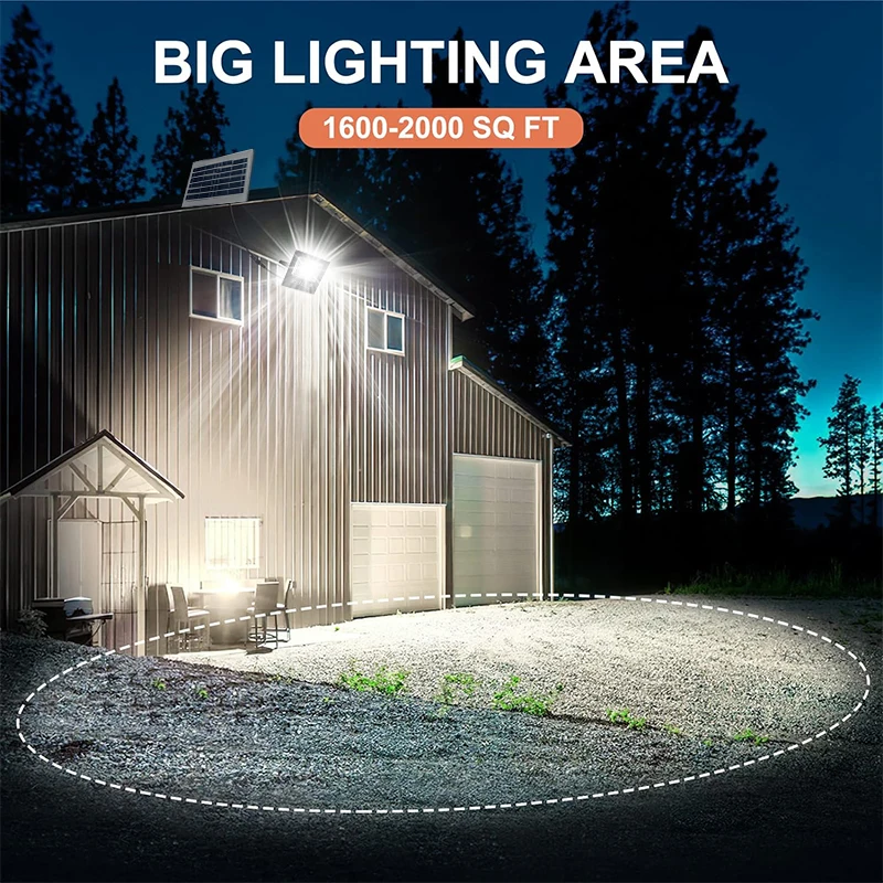 Solar Lights Outdoor Garden 281LED Solar Security Light Motion Sensor Waterproof 3 Mode Solar Powered Wall Light Yard Garage