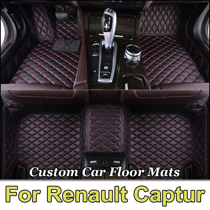 Custom Car floor mats for Renault Captur 2021 2022 auto foot Pads automobile carpet cover