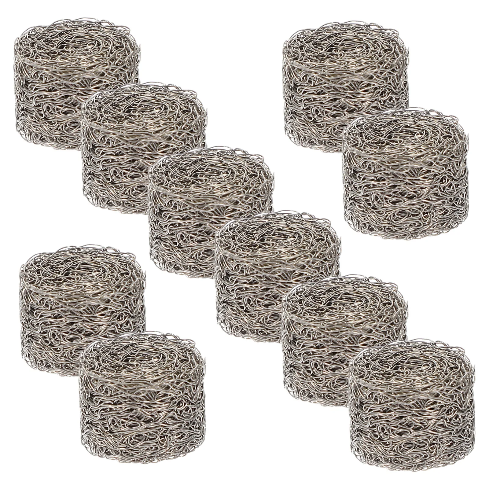 

10pcs High Pressure Mesh Filter Replacement For Universal Lance Gauze Filter Element Brass Tips Stainless Steel Foam Maker Car