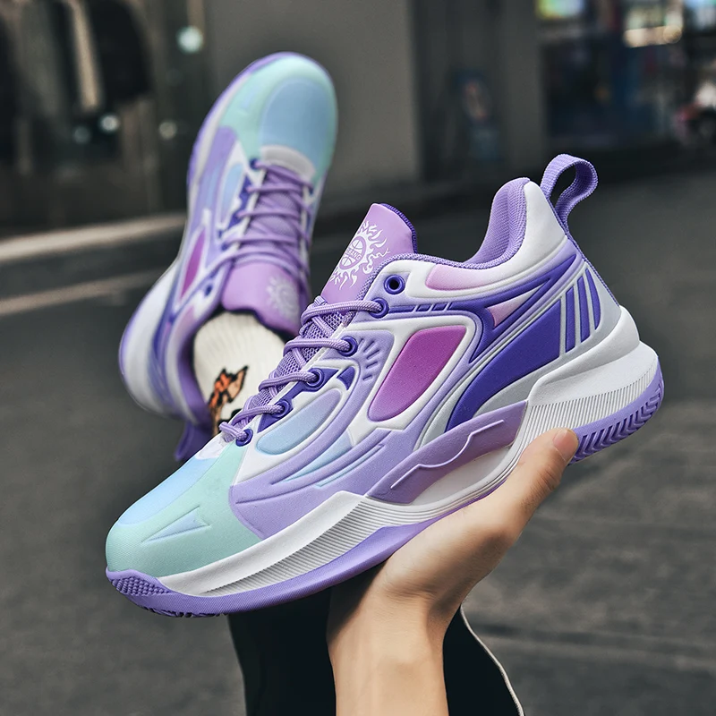 

Basketball Shoes Professional Men Athletic Sports Shoes Training Unisex Street Basketball Boots High-Quality Cushioned Sneaker