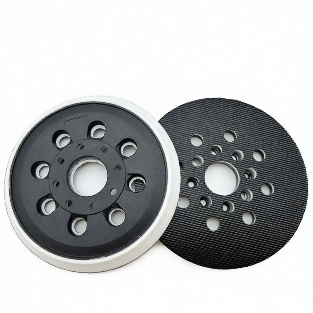 Sander Backing Plate For Bosch GEX125 1AE 5 Inch 8 Hole Sanding Disc Pad Hook And Loop Replacement Grinder Polishing Parts