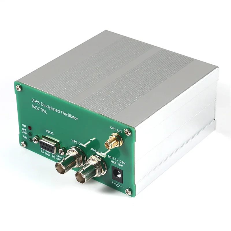 A71Z GPS 디스플린드 오실레이터 클락 GPSDO 10KH-220Mhz VFO 사각파 LCD 디스플레이 주파수 10Mhz 출력 미국 플러그