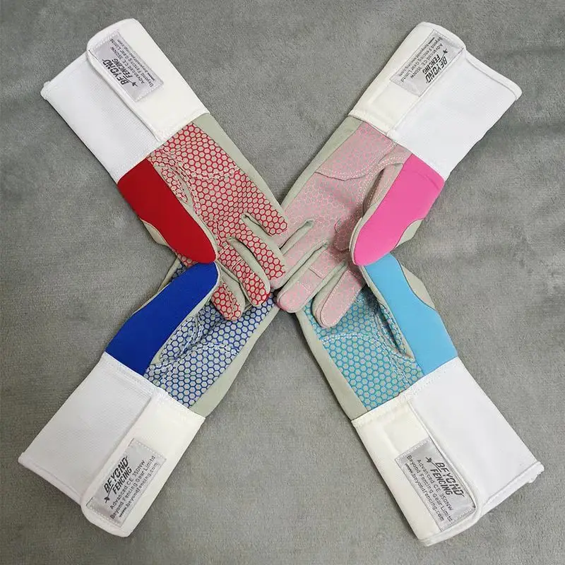 Fencing Gloves Anti-Slip Fencing Gloves for Flower Sword And Heavy Sword Competition Universal Gloves Meet New Competition Ru...
