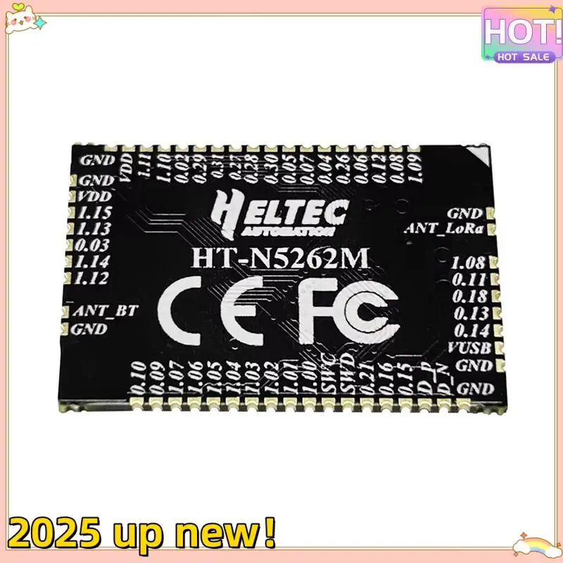 

Stylish-H ELTEC AUTOMATION HT-N5262M Месталастичный трекер Mesh Node Lorawan NRF52840 SX1262 Lora BLE для Arduino Low Power IOT,
