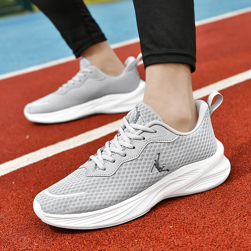 

Мужские кроссовки для отдыха, кроссовки для бега, тренировочная мода, повседневная обувь для бега на открытом воздухе, на шнуровке, повседневная брендовая дышащая удобная прогулочная обувь