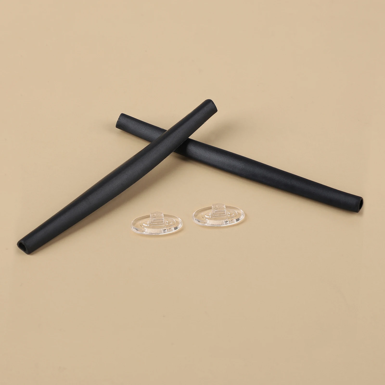HDTAC Replacement Rubber Kits EarSocks&Nose Pads For-Oakley Square Wire 2.0,Whisker OO4141 - 60mm,A Wire,C Wire 1.0 Sunglasses