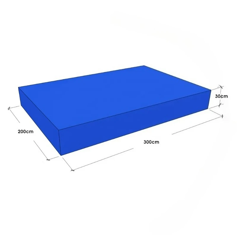 Foldable Incline Protective Mat Versatile Build For Floor Gymnastic Training And Fitness Drills New Arrival
