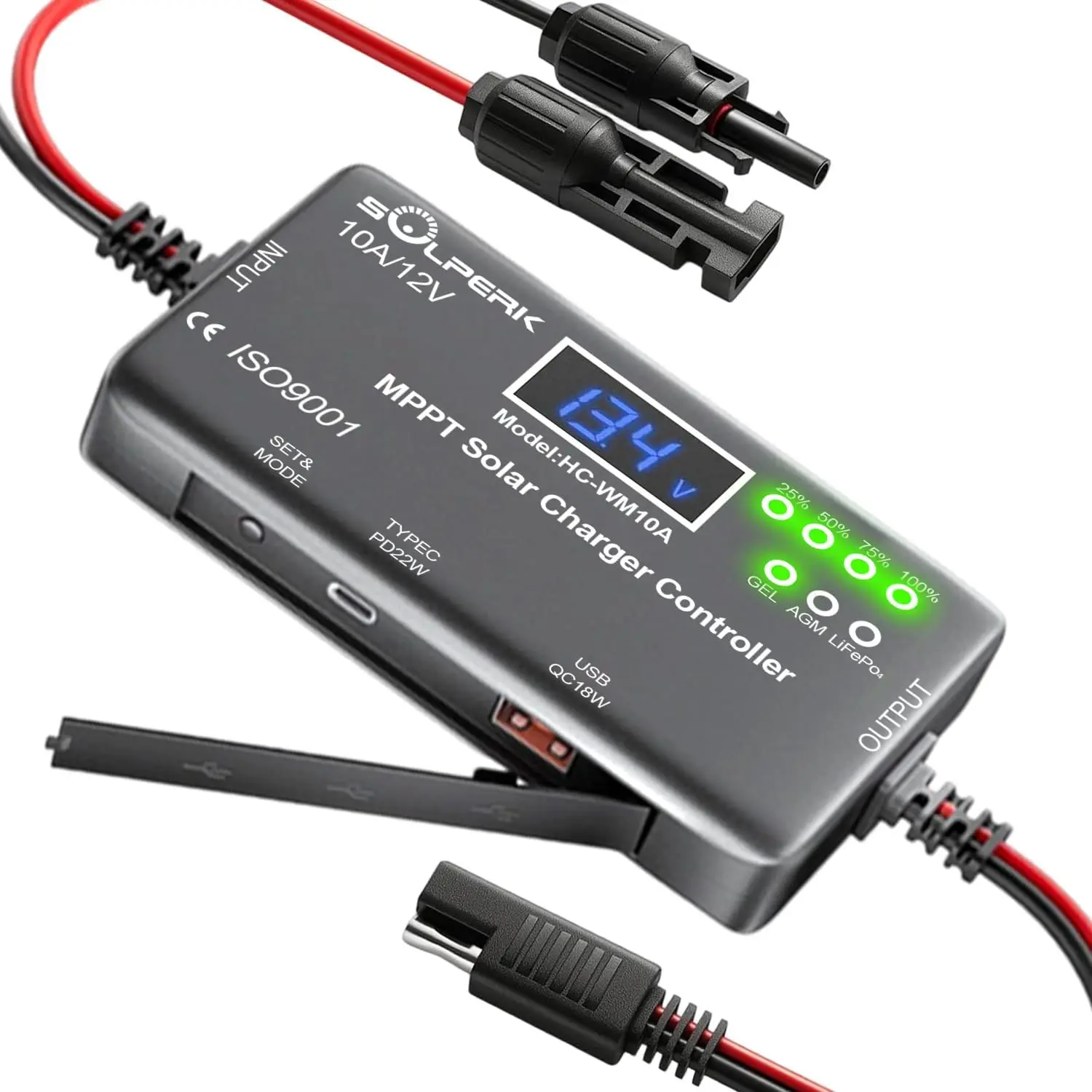 Mppt 10A 12V Solar …