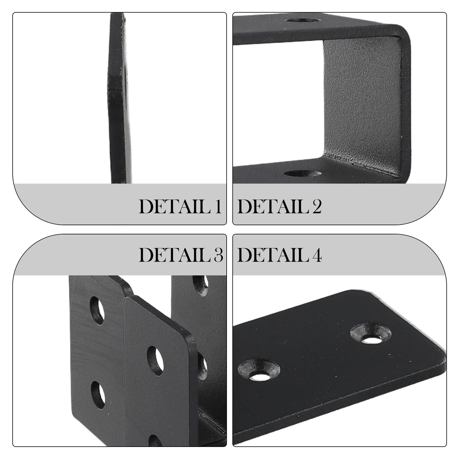 

Brand New Door Railing Bracket Locks Sleek And Practical Applications Door Barricade Brackets Easy Installation