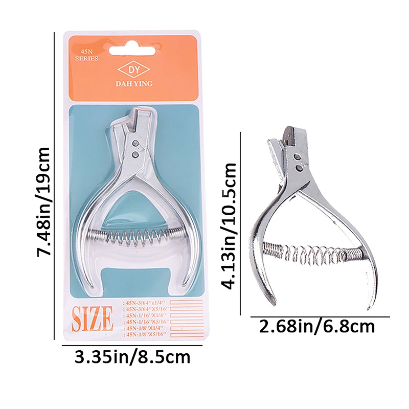 1Pc U-shaped Notch Punching Pliers DIY Tailors Designer Garment Steel Pattern Notcher Paper Punch Sewing Pliers Punch Marker