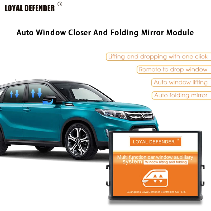 

Auto Window Close and Mirror Fold Open Kit Module For Toyota Fortune/Innova/Hilux2016-2019 Car Accessories