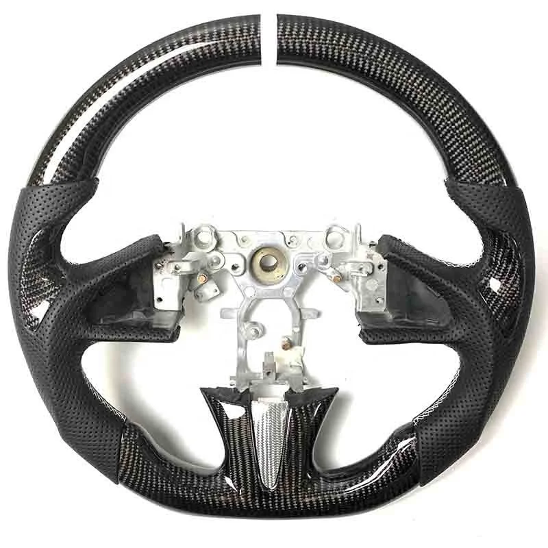 

Для Infiniti 2014 2015 2016 2017 Q50 рулевое колесо из углеродного волокна
