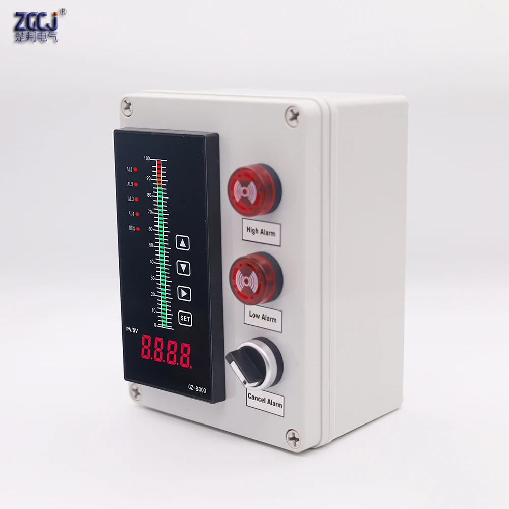 1m 2m 3m 5m 1 set water level alarm device touch button controller high level alarm and low level alarm with water level sensor