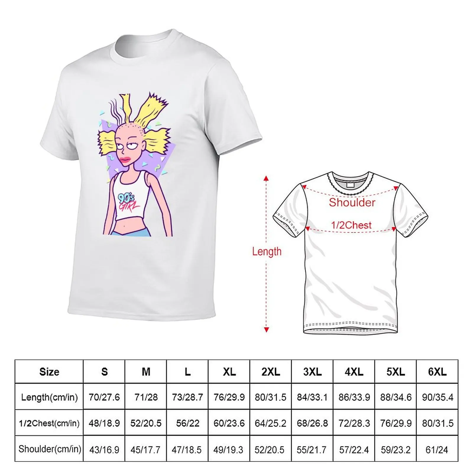 Cynthia - 90s girl T-Shirt topping summer 2026 mens graphic t-shirts pack
