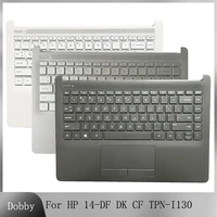 Funda superior para portátil HP 14-DF 14-DK 14-CF TPN-I130 340 G5, carcasa superior con reposamanos, teclado US JP, Touchpad L24818-001