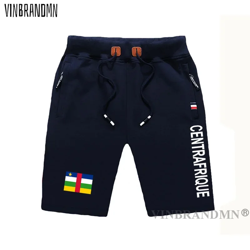 Central African Republic Centrafrique mens shorts beach man men's board shorts flag workout zipper pocket sweat bodybuilding CA