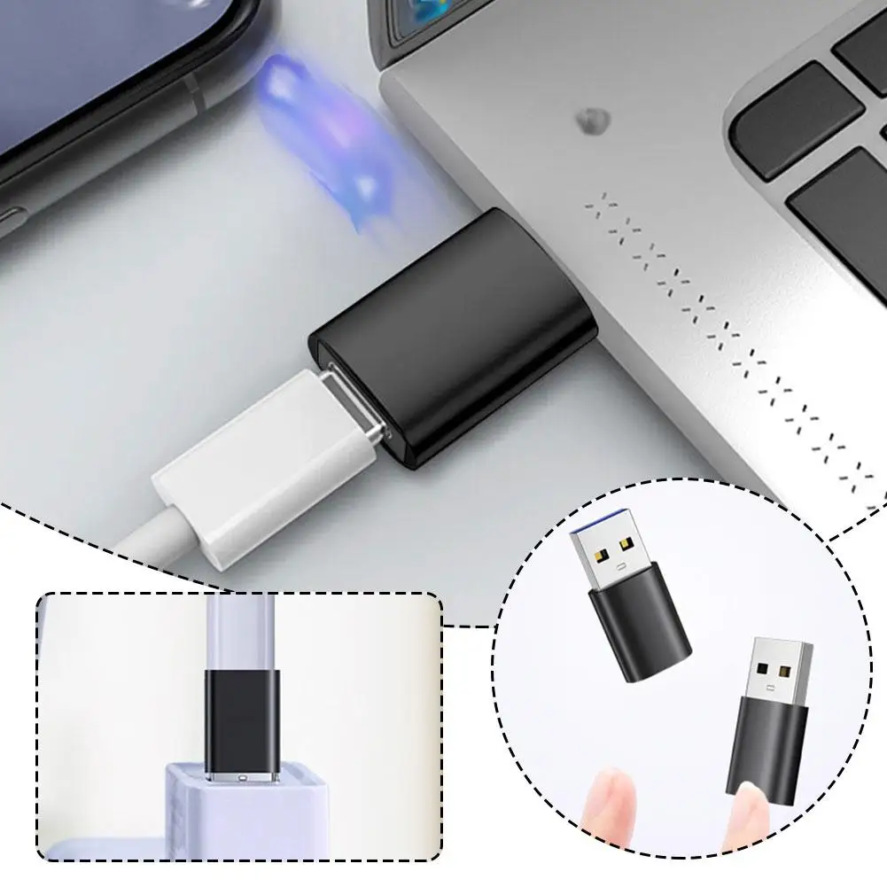 Адаптер USB A к Usb C Преобразователь типа C к Usb Адаптер для зарядки Usb для 14-разъема USB-типа C N3c1