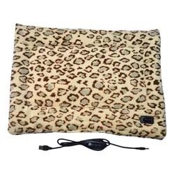 Pet Electric Blanket Washable Winter Warming Pad Cat Dog Heated Nest USB Soft Waterproof Small Pet Mat Bed for Puppy Kitten