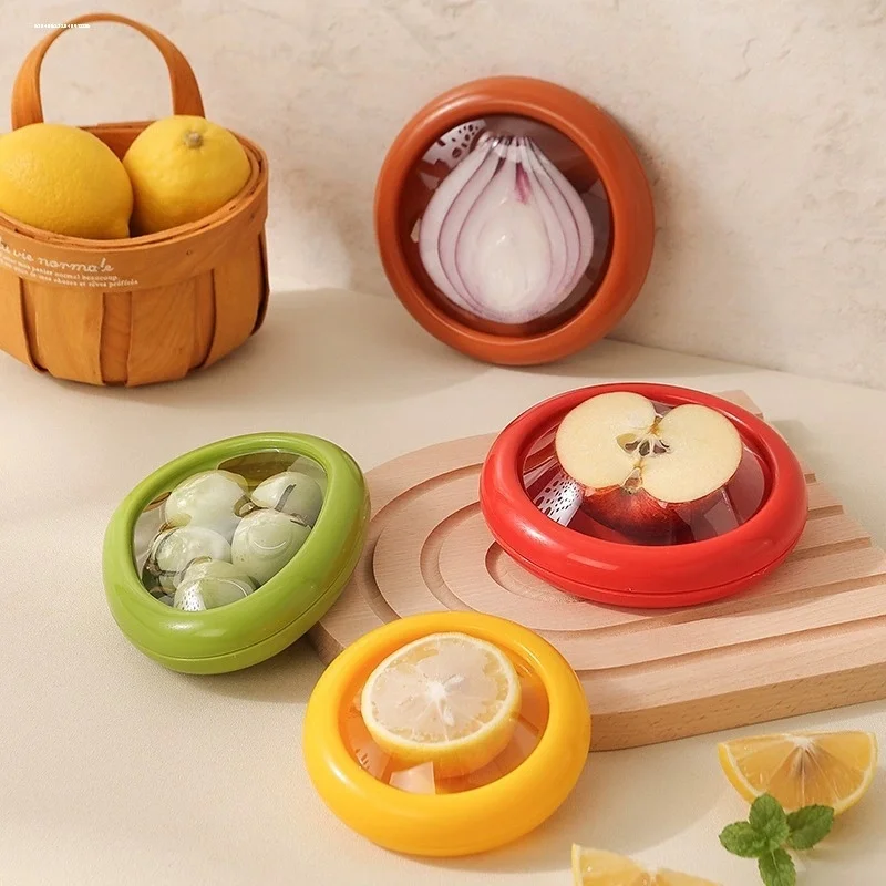 

Transparent film fresh-keeping box, refrigerator storage box, fruit and vegetable storage box, lemon fresh storage box