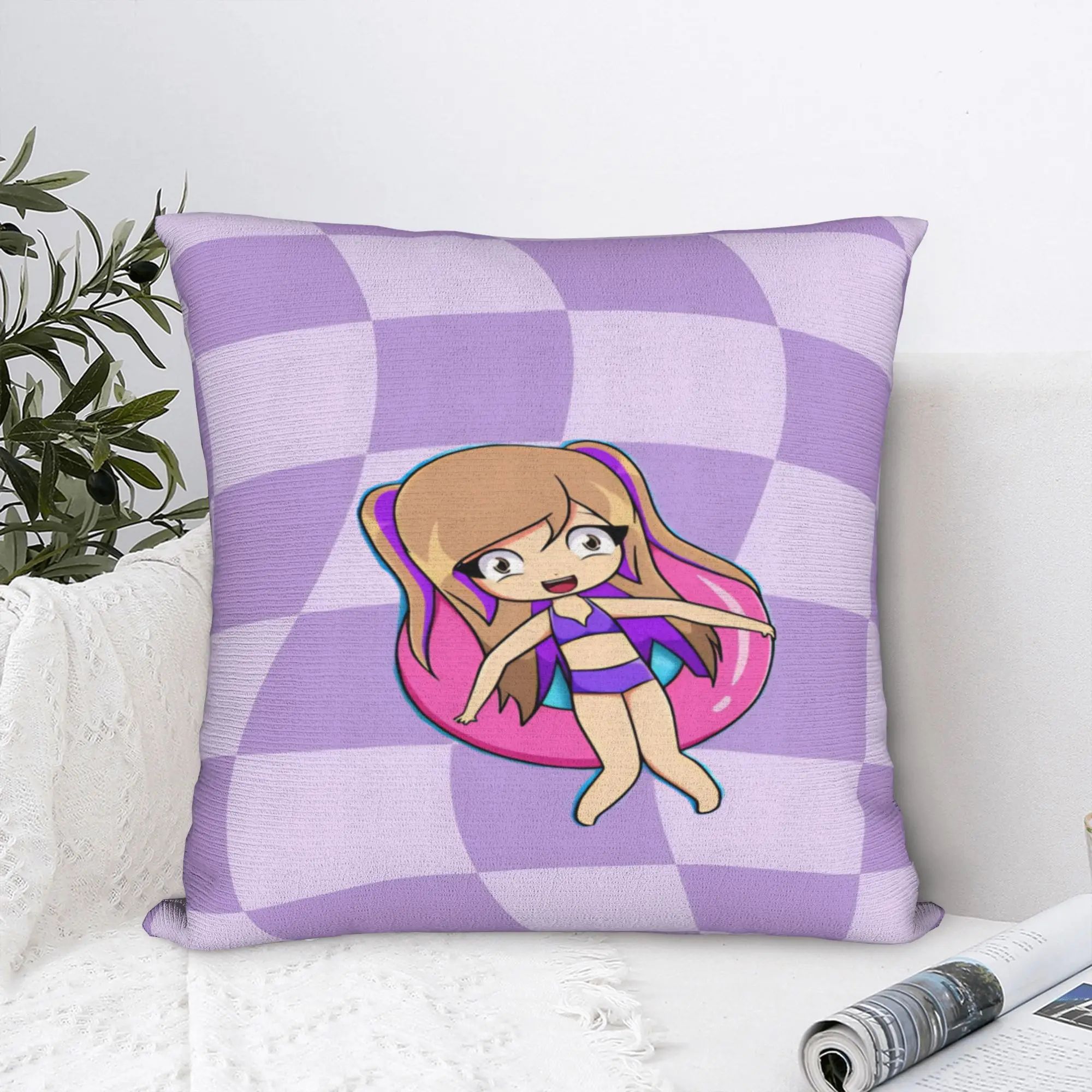 Dense Real Mix Collage Lyna Vallejos  Printing Pillowcases Cushion Cover  Throw Pillow Cover Zipper Multi-Size