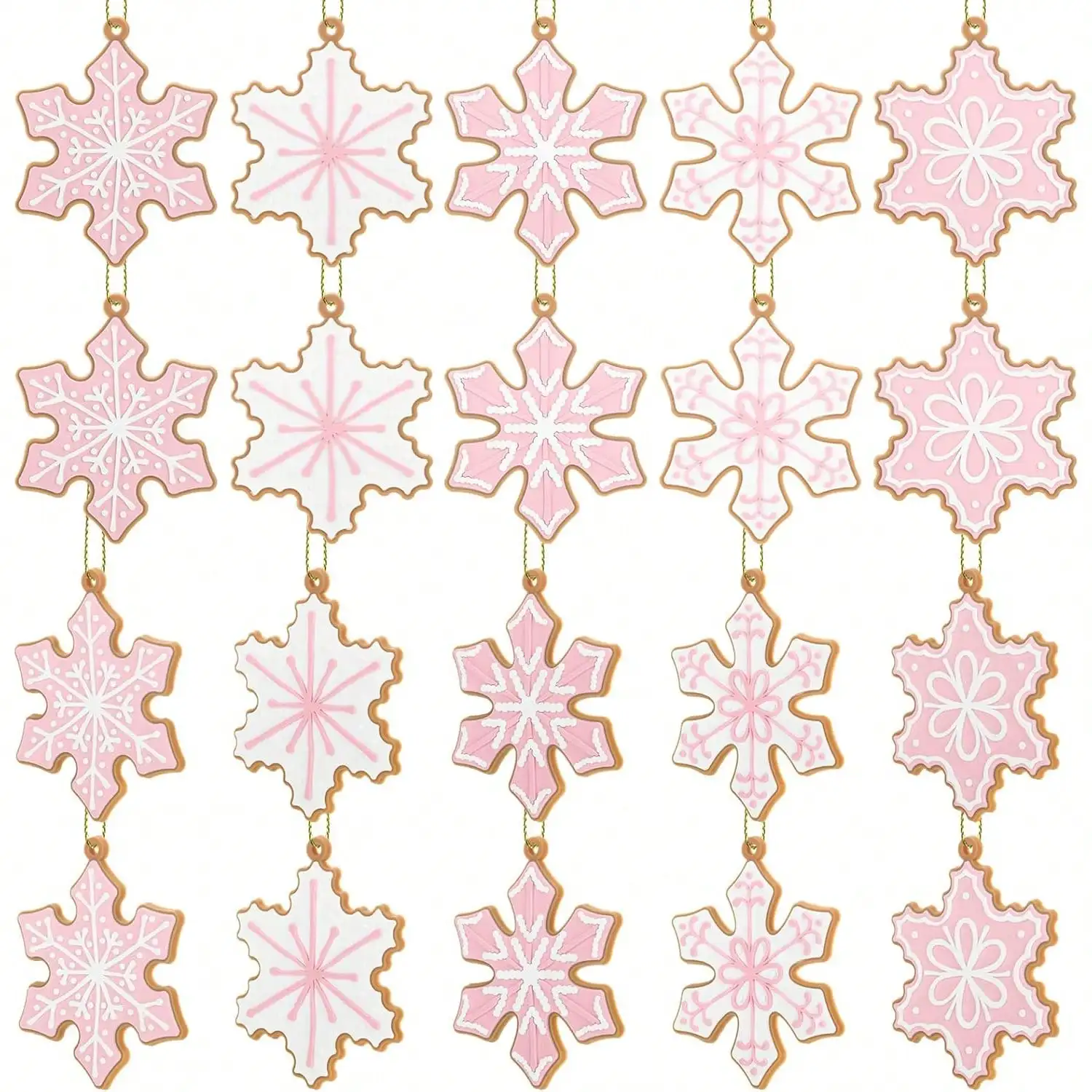 natal-gengibre-floco-de-neve-ornamentos-mini-arvore-pendurado-decoracoes-silicone-rosa-azul-natal-gingerbread-ornamentos-com-cordas