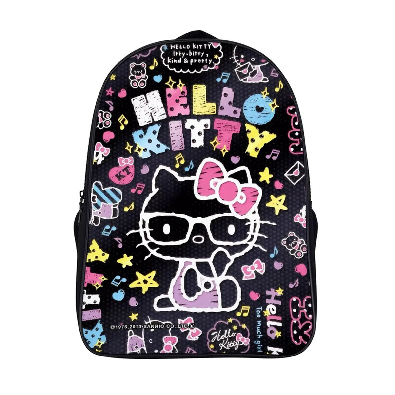 

Cartoon Sanrio Hello Kitty Fashion Student's Backpack School Bag 16 Inch 2 Compartment Backpack Student Schoolbag