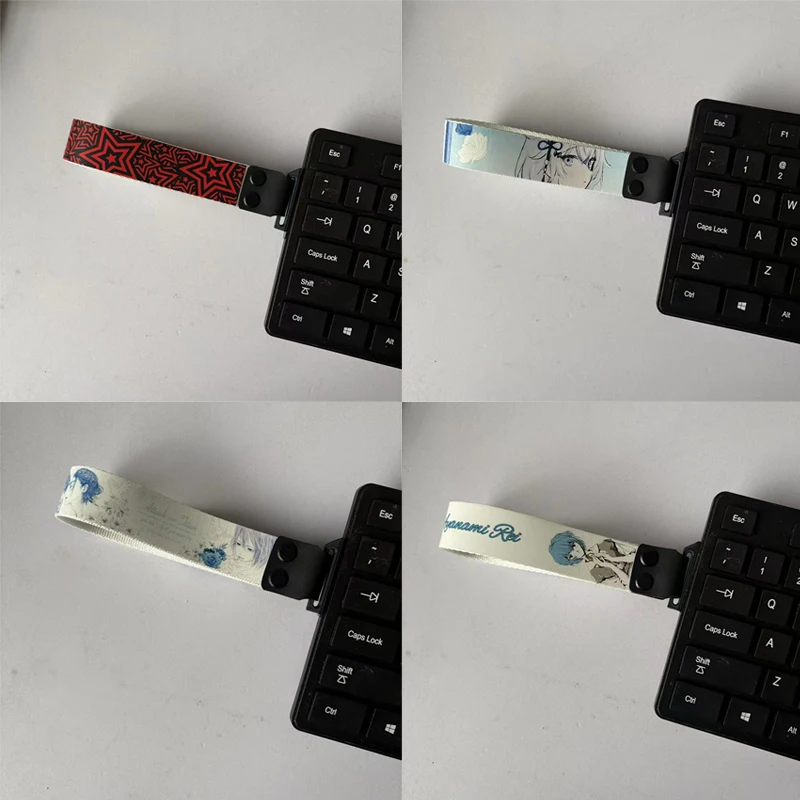 Fashion Anime Keyboard Ribbon Mechanical Keyboard Strap Universal Gaming Keyboard Strap Keyboard Streamers Decor Accessories